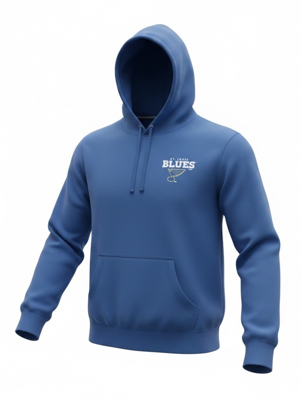 St. Louis Blues Fanatics Hoodie Men’s Royal Blue NHL Pullover Hockey Sweatshirt
